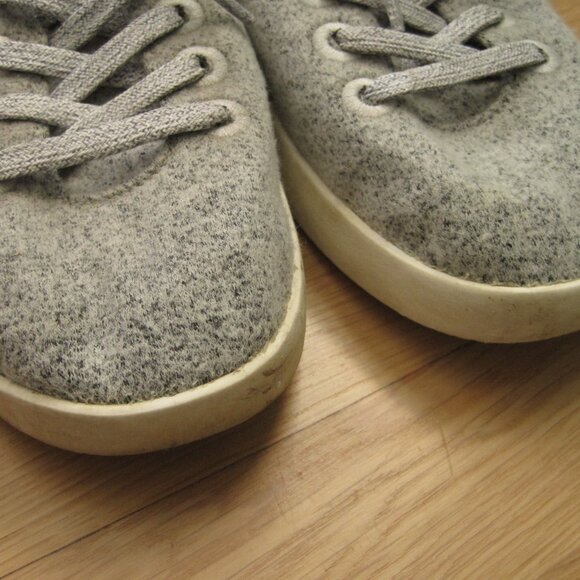 Allbirds Women’s Size 10 Wool Pipers Casual Sneakers Dapple Grey Merino Wool - Picture 2 of 8